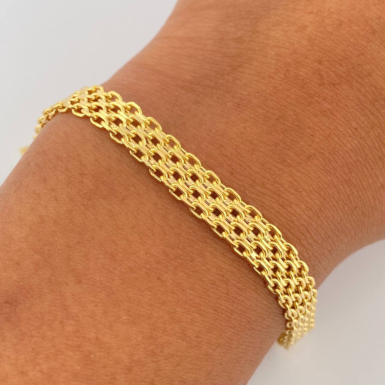 Bismark Bracelet 5.5gr / 7.5in / +0 18K Gold &