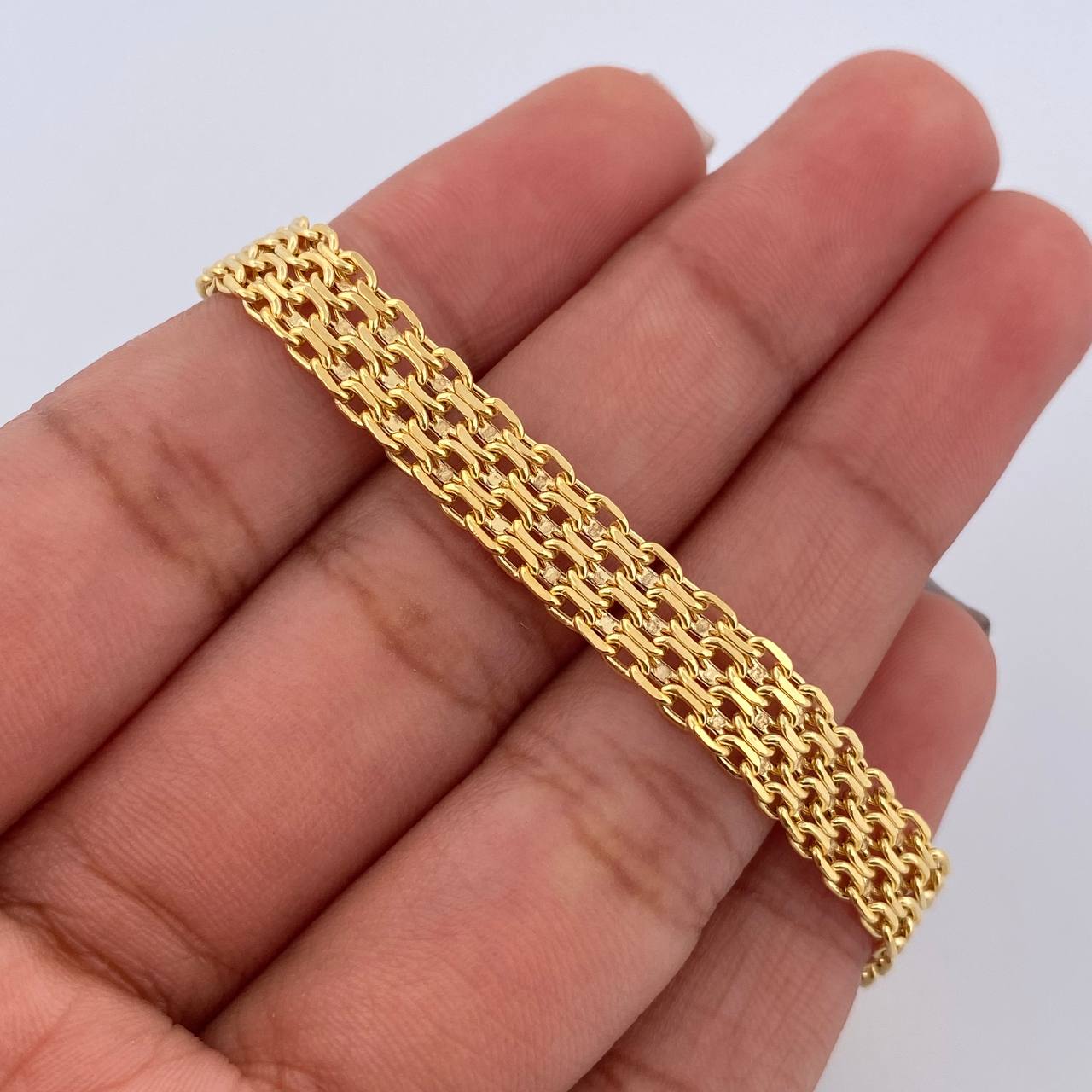 Bismark Bracelet 5.5gr / 7.5in / +0 18K Gold &