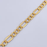 Pulso Figaro 4.3gr / 19.3cm / +0Oro 18K &
