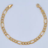 Pulso Figaro 4.3gr / 19.3cm / +0Oro 18K &