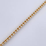 Ice Bracelet 8.3gr / 8.0in / +4 18K Gold $