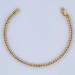 Ice Bracelet 7.6gr / 7.6in / +4 18K Gold $