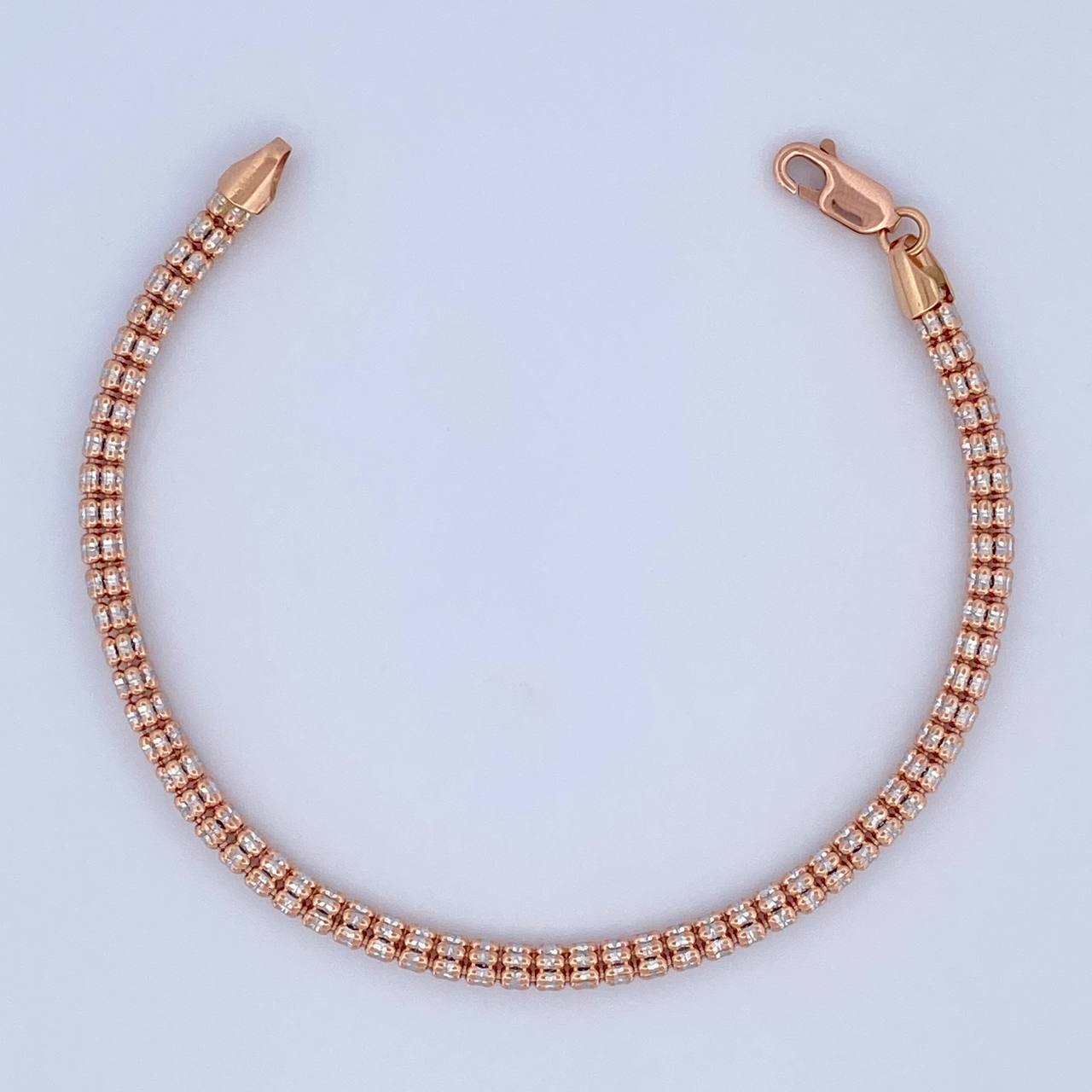 Bracelet Ice 7.65gr / 7.6in / +4 18K Gold $