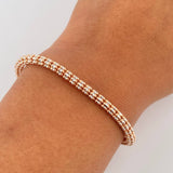 Bracelet Ice 7.65gr / 7.6in / +4 18K Gold $