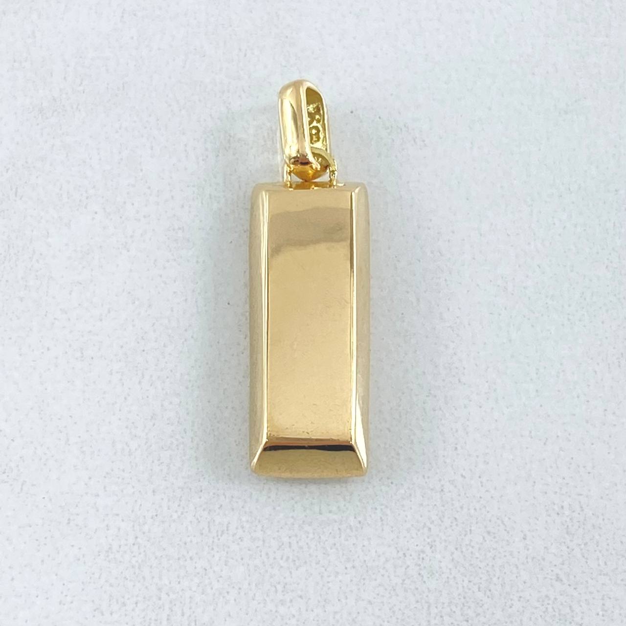 Pendant Ingot 5.7gr / 3cm / Nac.Esp. 18K Gold *