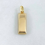 Pendant Ingot 5.7gr / 3cm / Nac.Esp. 18K Gold *