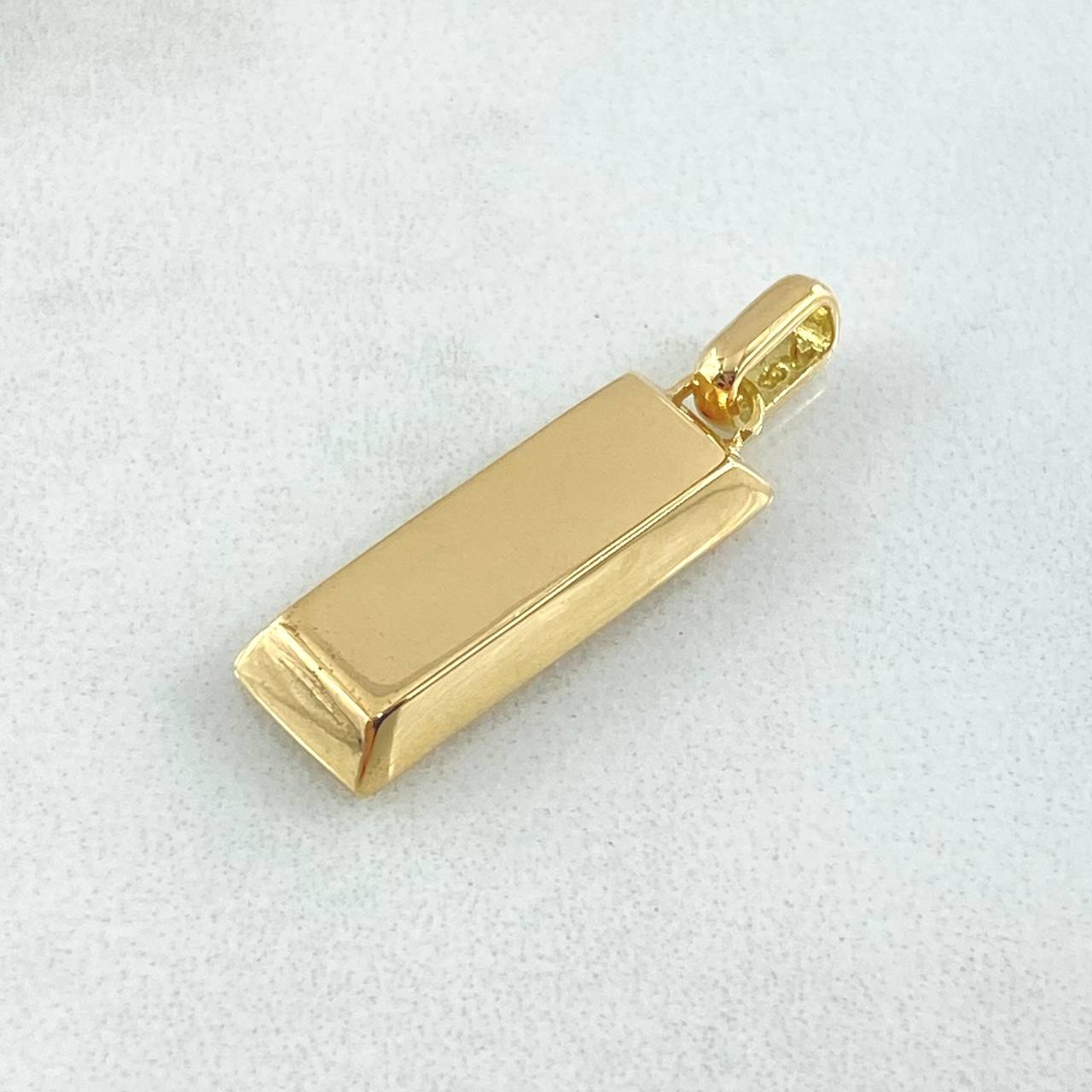 Pendant Ingot 5.7gr / 3cm / Nac.Esp. 18K Gold *