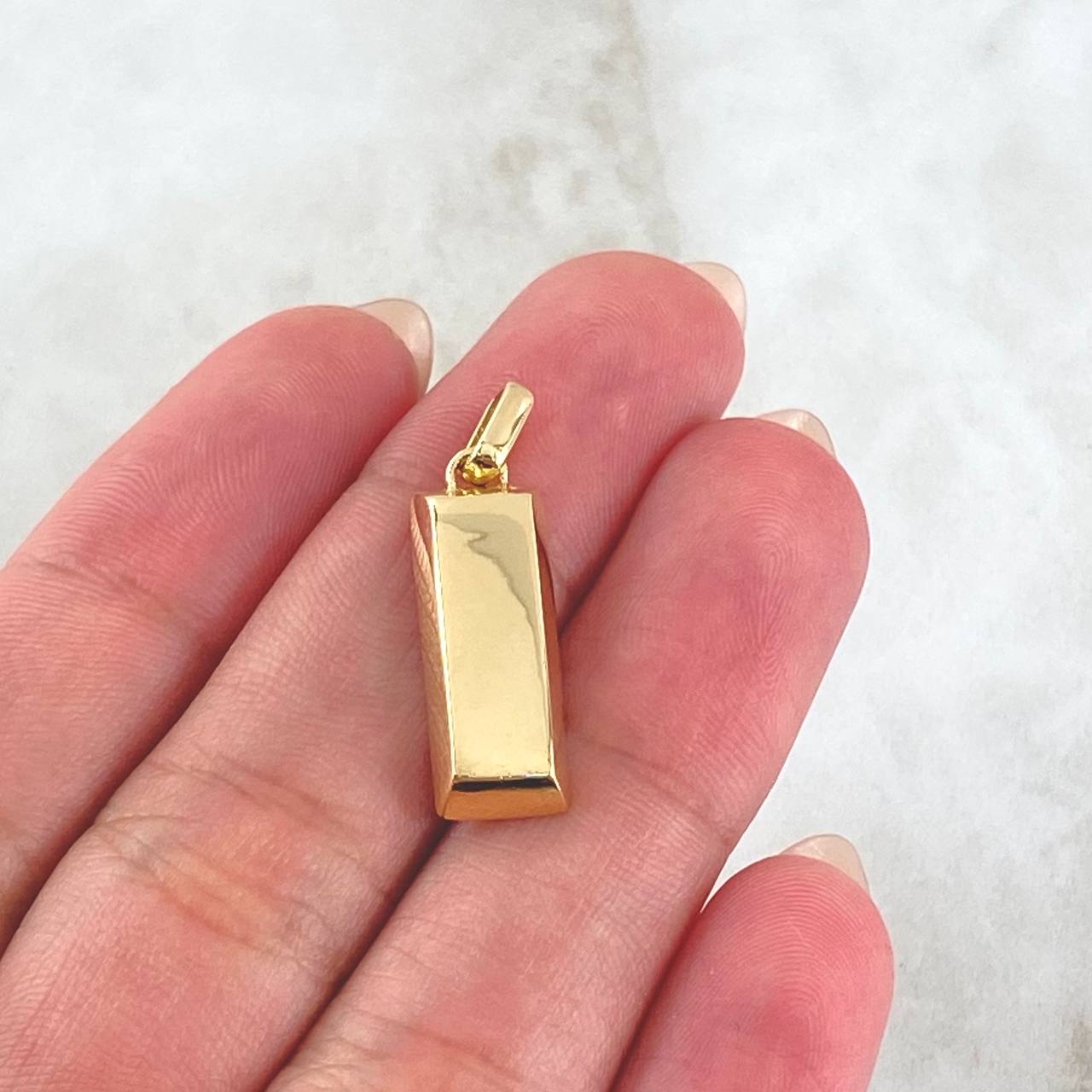 Pendant Ingot 5.7gr / 3cm / Nac.Esp. 18K Gold *