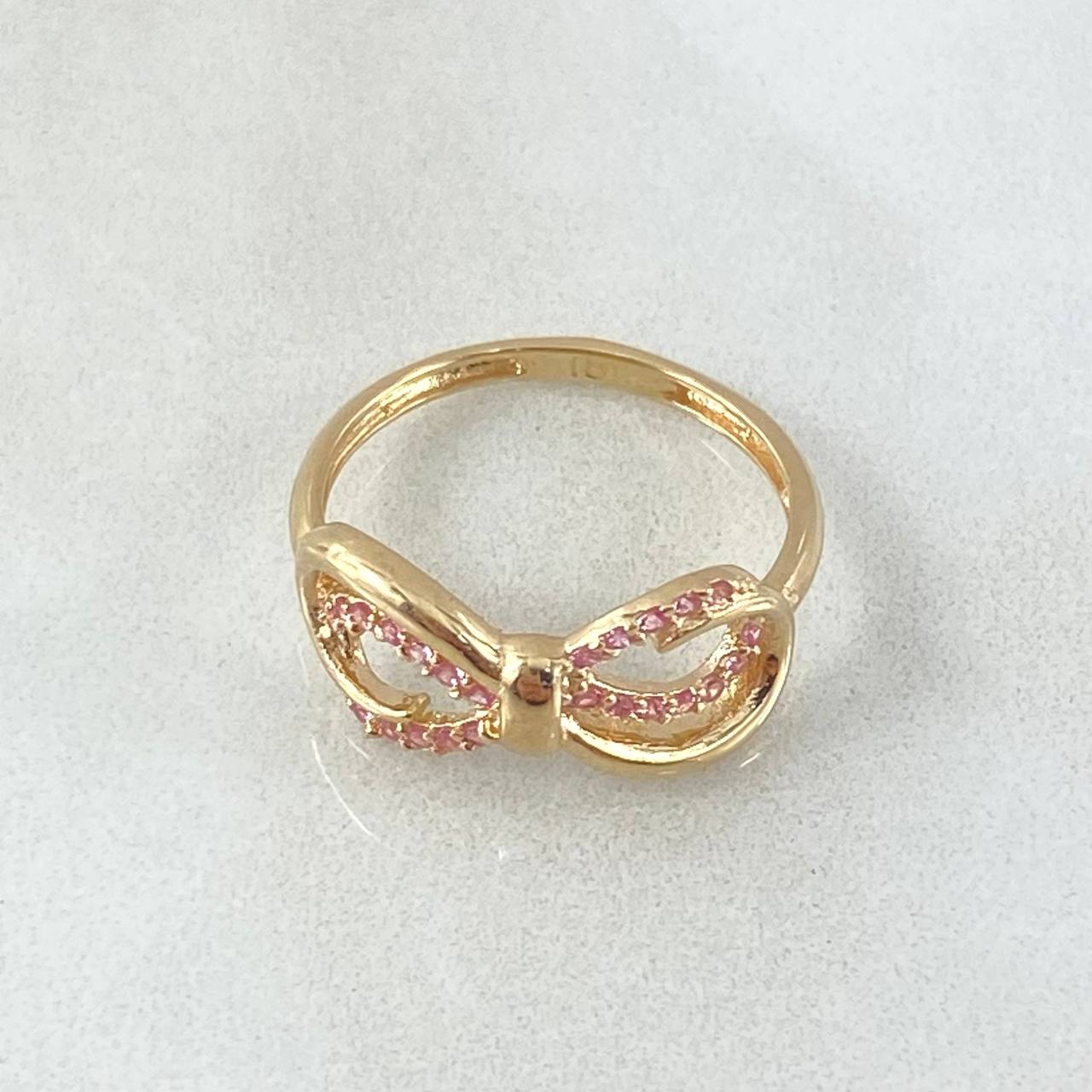 Anillo Moño 2.2gr / T5 1/4 / Oro 18K