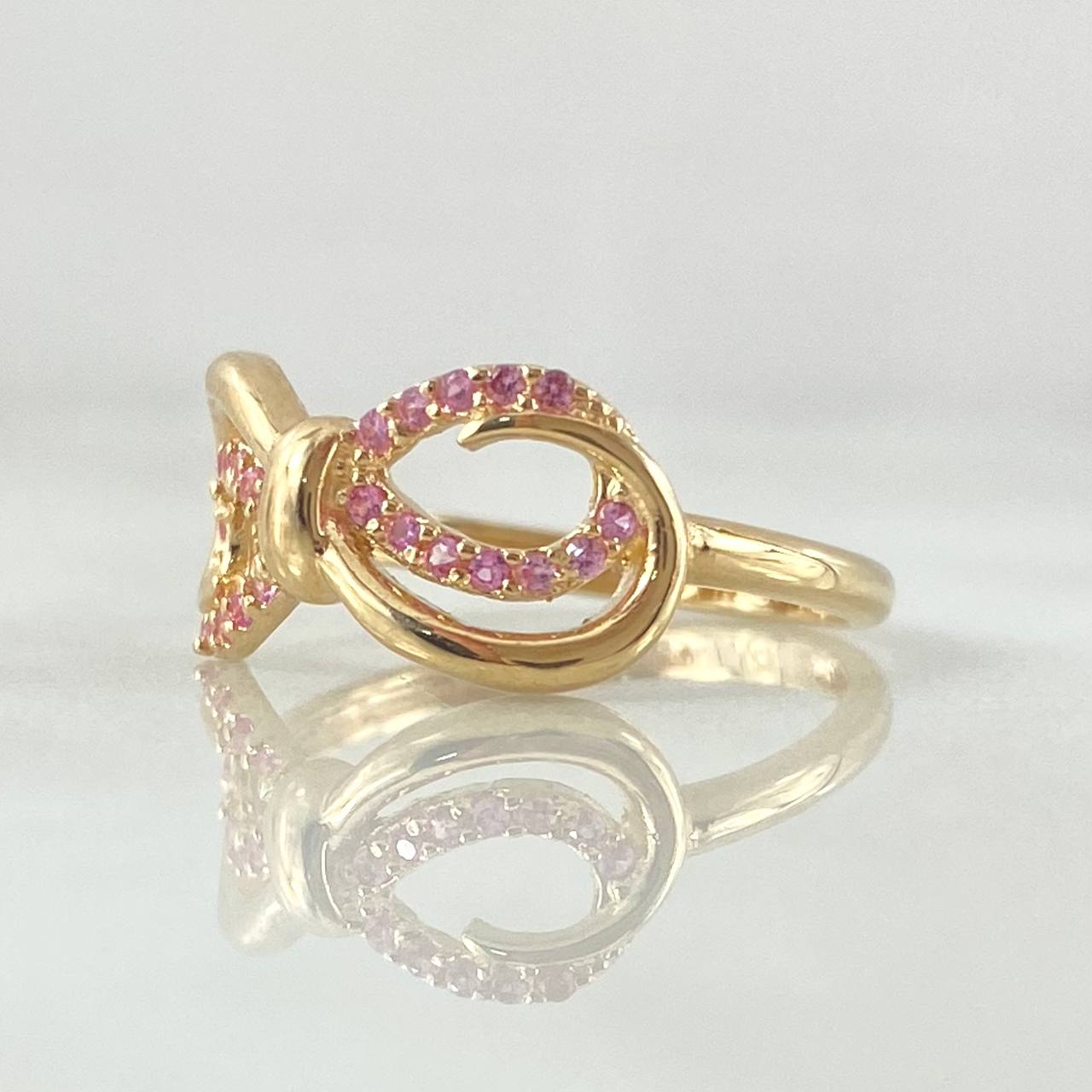 Anillo Moño 2.2gr / T5 1/4 / Oro 18K