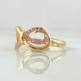 Anillo Moño 2.2gr / T5 1/4 / Oro 18K