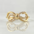 Anillo Moño 2.3gr / T6 1/2 / Oro 18K