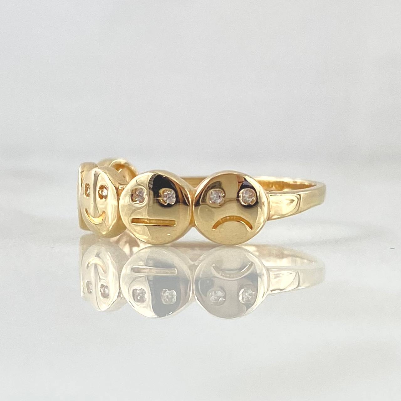 Anillo Emojis 2.4gr / T6 3/4 / Oro 18K