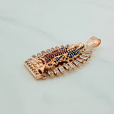 Dije Virgen Guadalupe 11gr / 1 3/4 in / Oro Rosa 18K $