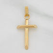 Dije Cruz 0.85 g / 1 1/2 in Oro Amarillo 18K