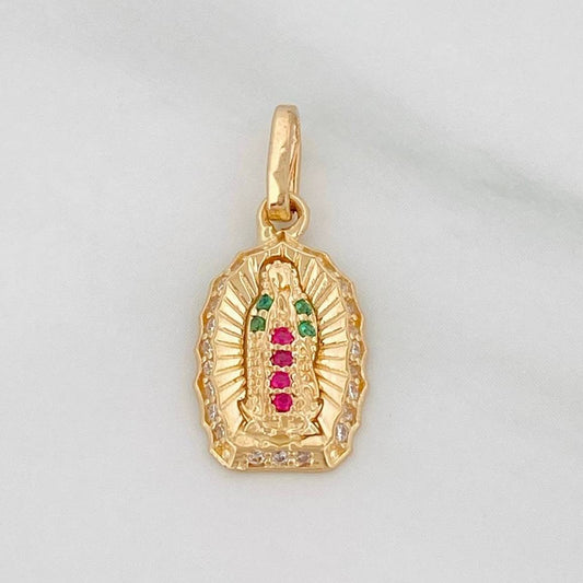 Dije Virgen Guadalupe 1.35 g / 3/4 in Oro Amarillo 18K