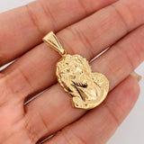 Dije Rostro Cristo 2 g / 1 1/2 in Oro Amarillo 18K