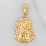 Dije Rostro Cristo 2 g / 1 1/2 in Oro Amarillo 18K