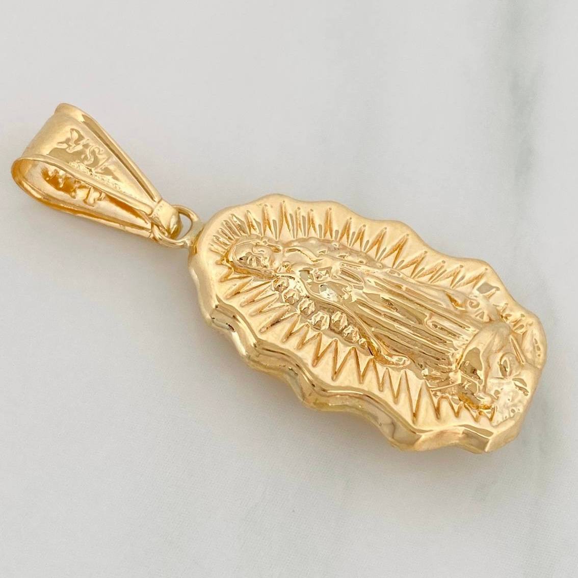 Dije Virgen Guadalupe 1.55 g / 1 1/2 in Oro Amarillo 18K