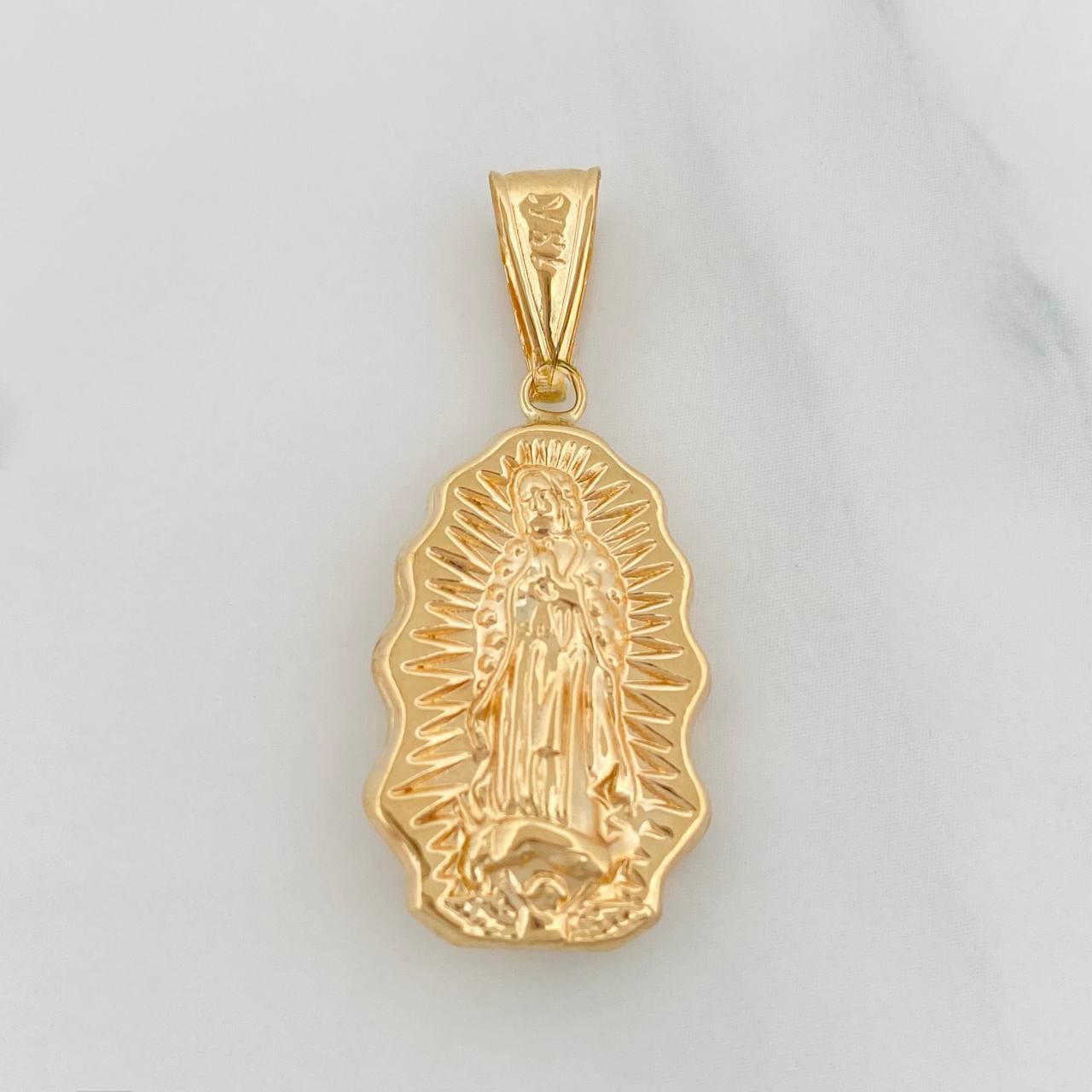 Dije Virgen Guadalupe 1.55 g / 1 1/2 in Oro Amarillo 18K