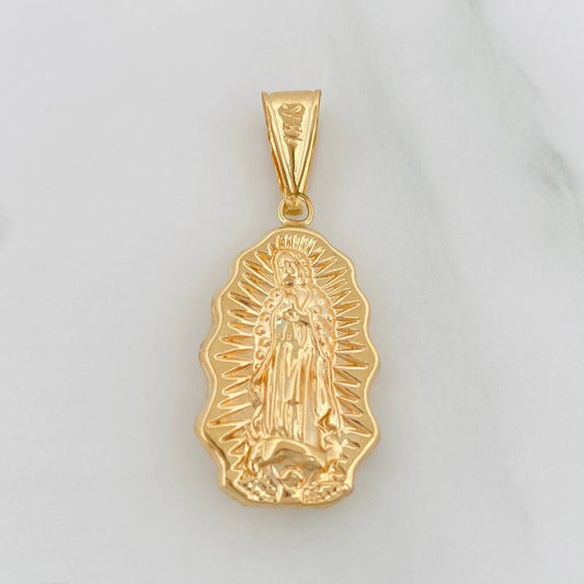 Dije Virgen Guadalupe 1.55 g / 1 1/2 in Oro Amarillo 18K