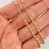 Miraculous Virgin Rosary 5.75g / 22 in / 3mm Yellow Gold 18K