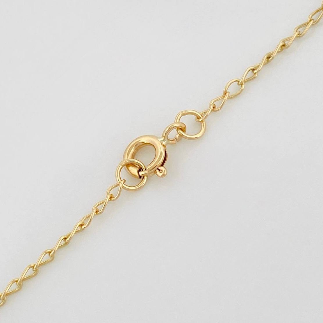 Miraculous Virgin Rosary 5.75g / 22 in / 3mm Yellow Gold 18K