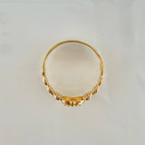 Anillo Correa Corona 2.35gr / T6 1/2 / Oro Amarillo 18K *