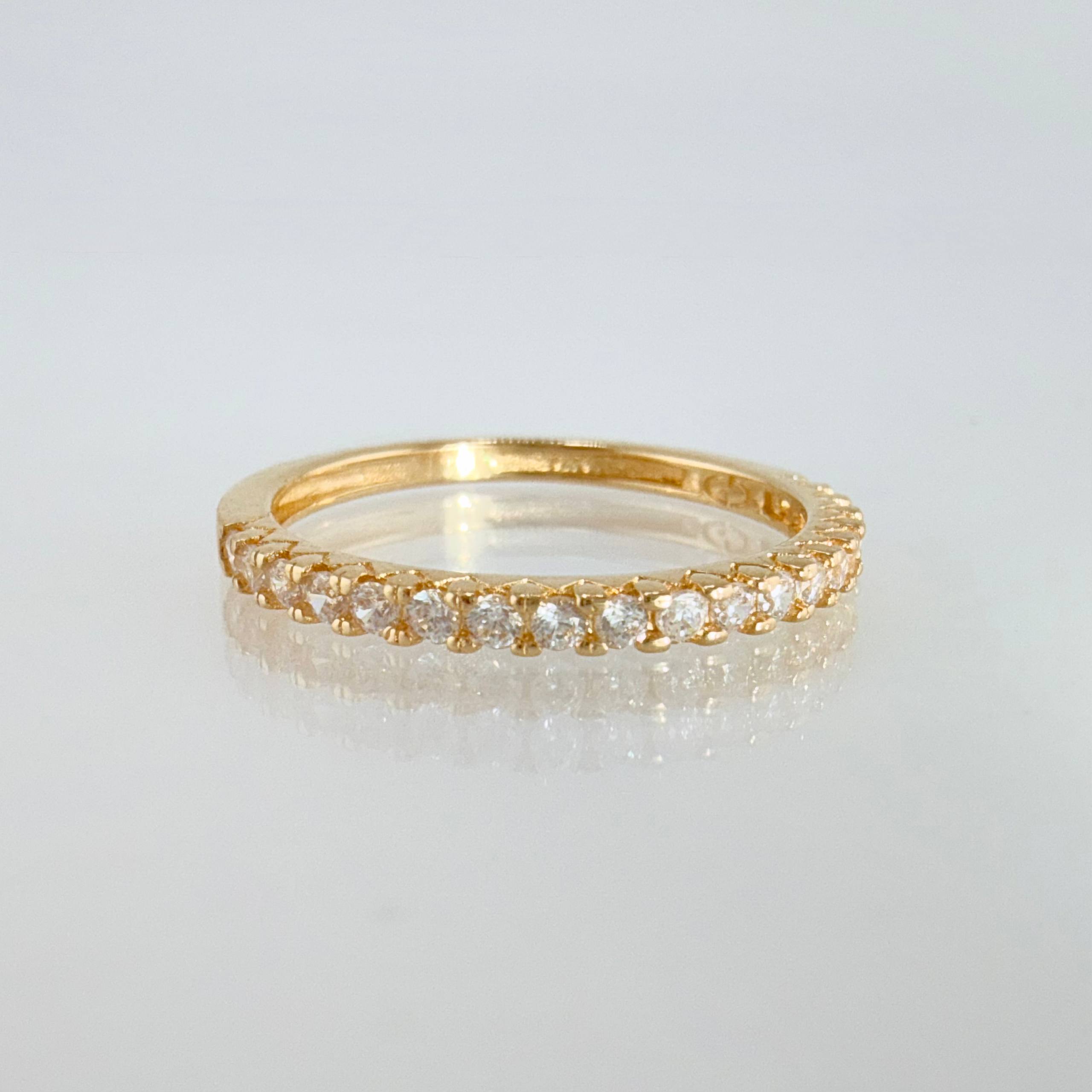 Anillo Churumbela 0.9gr / T5 1/2 / Oro Amarillo 18K ©