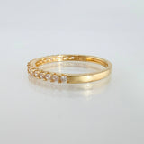 Anillo Churumbela 0.9gr / T5 1/2 / Oro Amarillo 18K ©