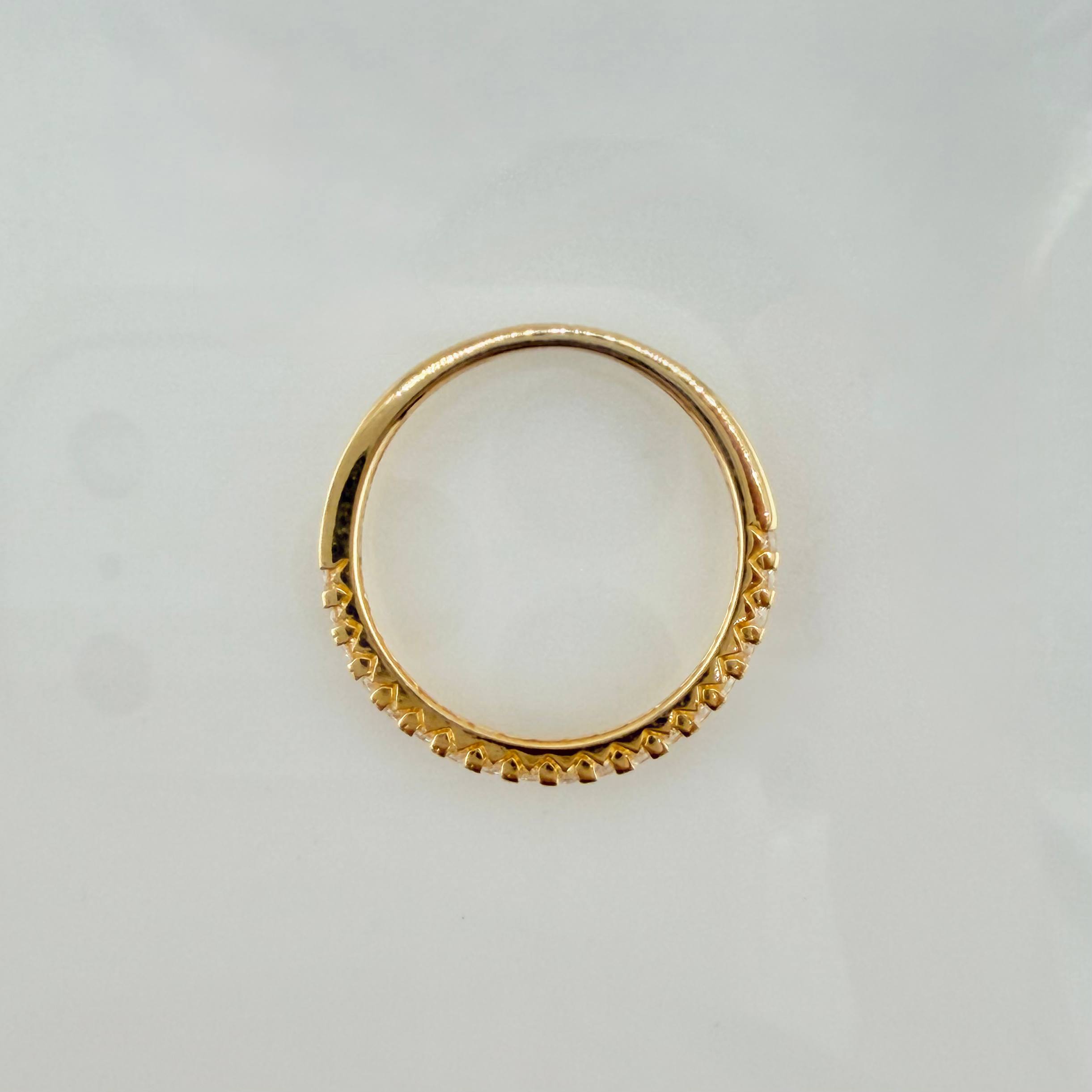 Anillo Churumbela 0.9gr / T5 1/2 / Oro Amarillo 18K ©