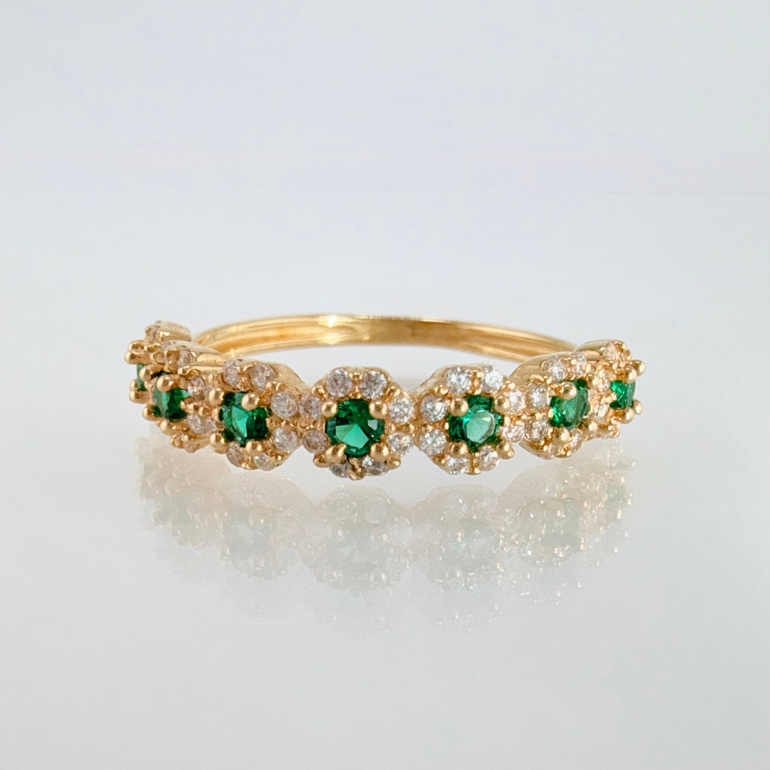Anillo Churumbela Tupido 2.25gr / T6 1/4 / Oro Amarillo 18K *