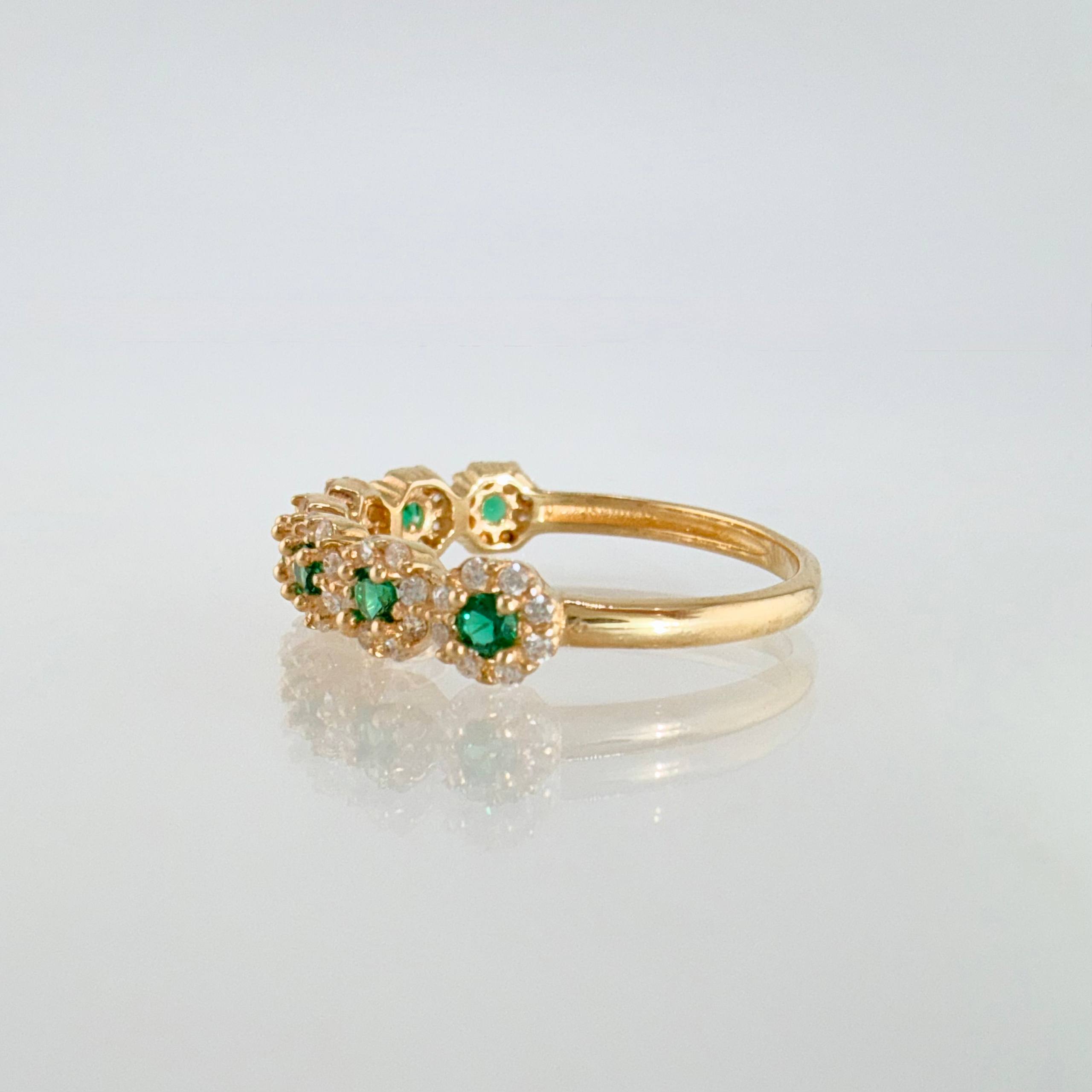 Anillo Churumbela Tupido 2.25gr / T6 1/4 / Oro Amarillo 18K *