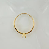 Anillo Solitario 1.05gr / T6 1/2 / Oro Amarillo 18K *