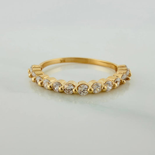 Anillo Churumbela 1.8gr / T6 3/4 / 3/4 in / Oro Amarillo 18K $