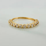 Anillo Churumbela 1.8gr / T6 3/4 / 3/4 in / Oro Amarillo 18K $