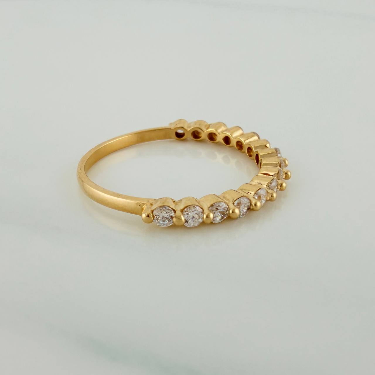 Anillo Churumbela 1.8gr / T6 3/4 / 3/4 in / Oro Amarillo 18K $
