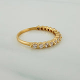 Anillo Churumbela 1.8gr / T6 3/4 / 3/4 in / Oro Amarillo 18K $