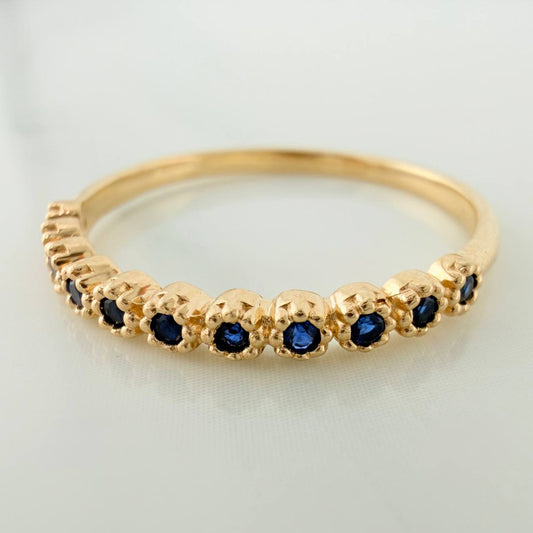 Anillo Churumbela 1.55gr / T7 3/4 / 3/4 in / Oro Amarillo 18K $