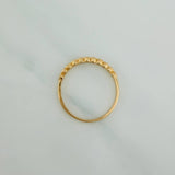 Anillo Churumbela 1.55gr / T7 3/4 / 3/4 in / Oro Amarillo 18K $