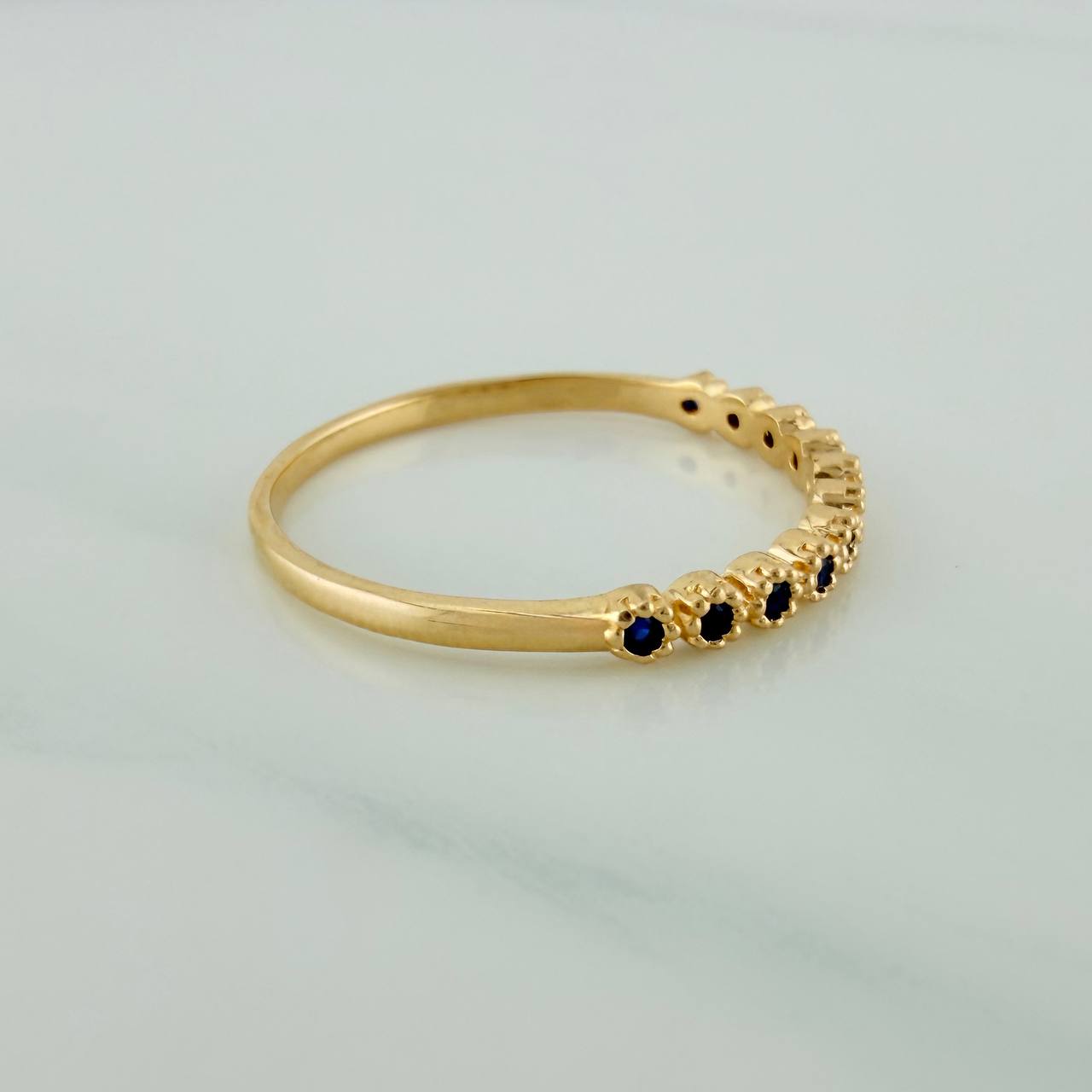 Anillo Churumbela 1.55gr / T7 3/4 / 3/4 in / Oro Amarillo 18K $