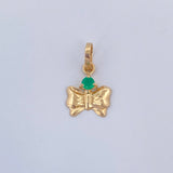 Pendant Bow Figure 0.3gr / 1/2 in / 18K Gold