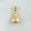 Pendant Money Bag 0.75gr / 2.2cm / 18K Gold