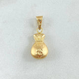 Pendant Money Bag 0.75gr / 2.2cm / 18K Gold