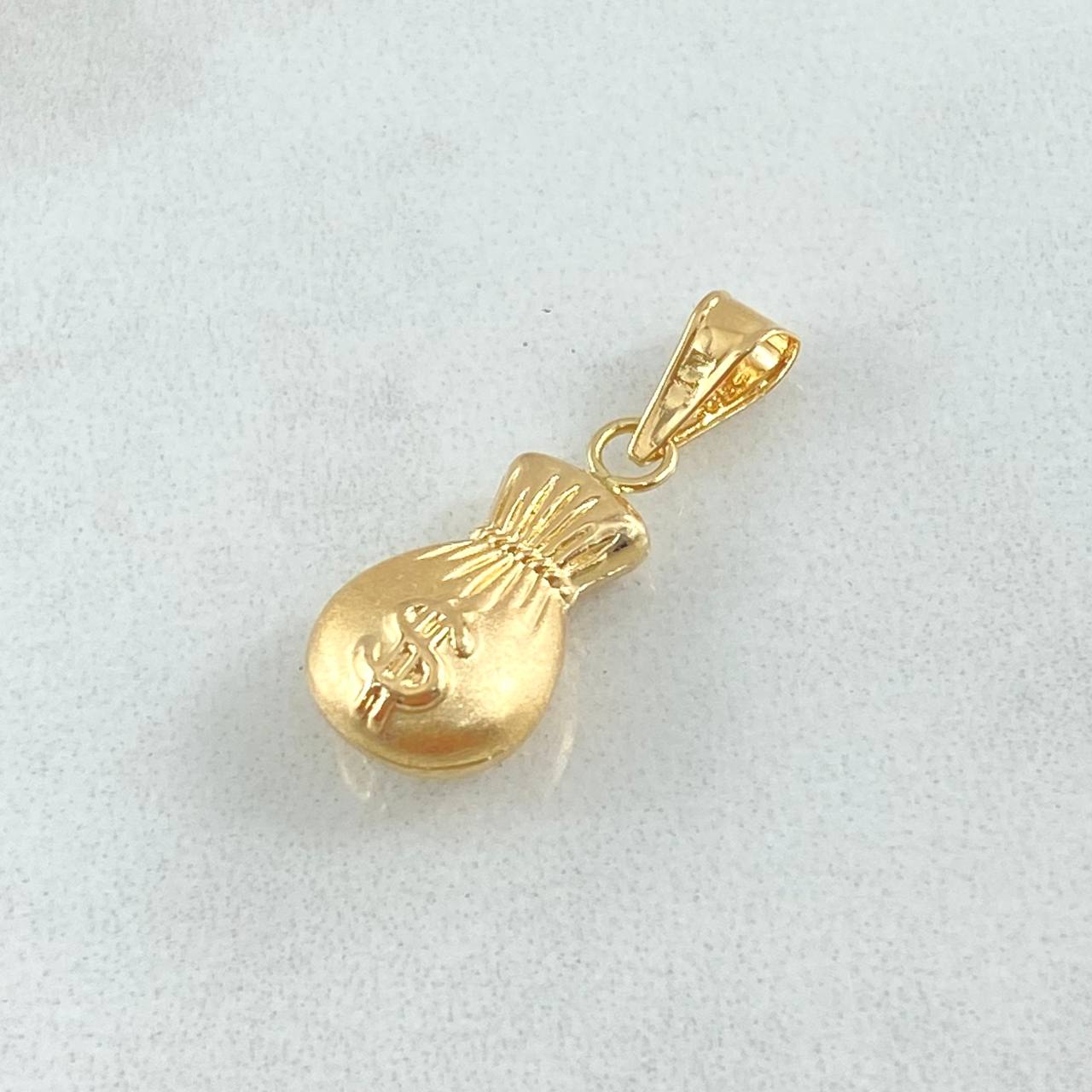 Pendant Money Bag 0.75gr / 2.2cm / 18K Gold