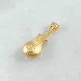 Pendant Money Bag 0.75gr / 2.2cm / 18K Gold