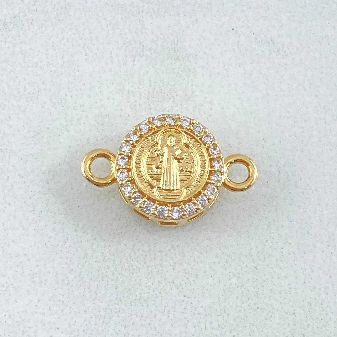 Herraje San Benito 1.8gr / 1.5cm / Oro 18K *