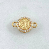 Herraje San Benito 1.8gr / 1.5cm / Oro 18K *