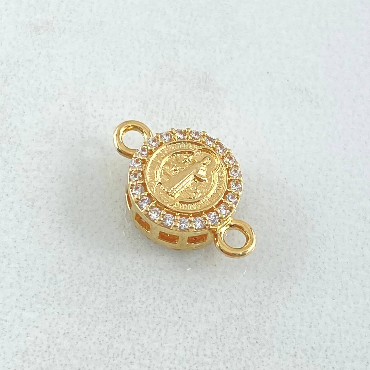 Herraje San Benito 1.8gr / 1.5cm / Oro 18K *