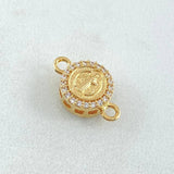 Herraje San Benito 1.8gr / 1.5cm / Oro 18K *